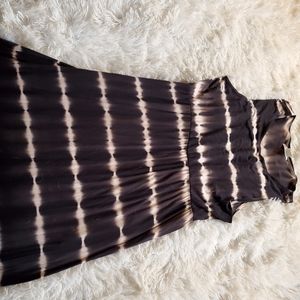 Tie dye Maxi print Dress by Honey and Lace